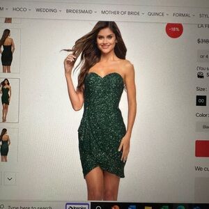 LaFemme homecoming gown size 8. New and never worn or altered.